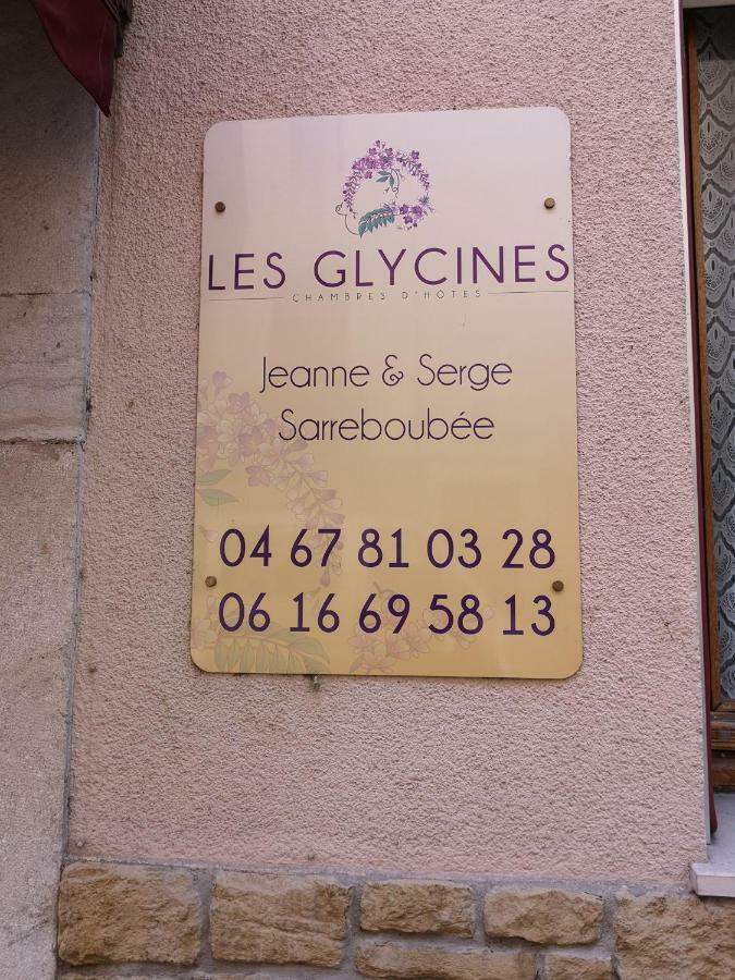 Les Glycines Bed & Breakfast Le Vigan  Eksteriør bilde